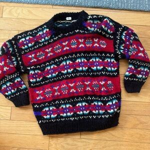 80s vintage wool sweater